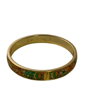 Lilly Pulitzer Multicolor Floral Gypsy Jungle Print Bangle Bracelet
